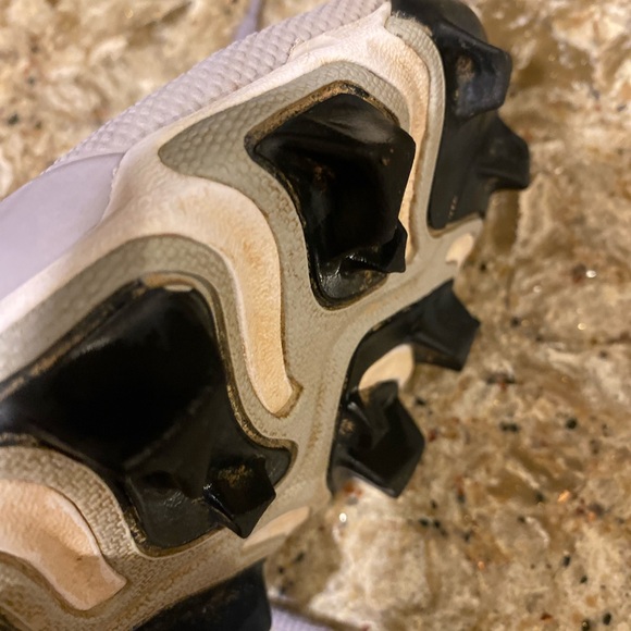 Nike Mike Trout Baseball Cleats - Light Gray and Black - Picture 6 of 10